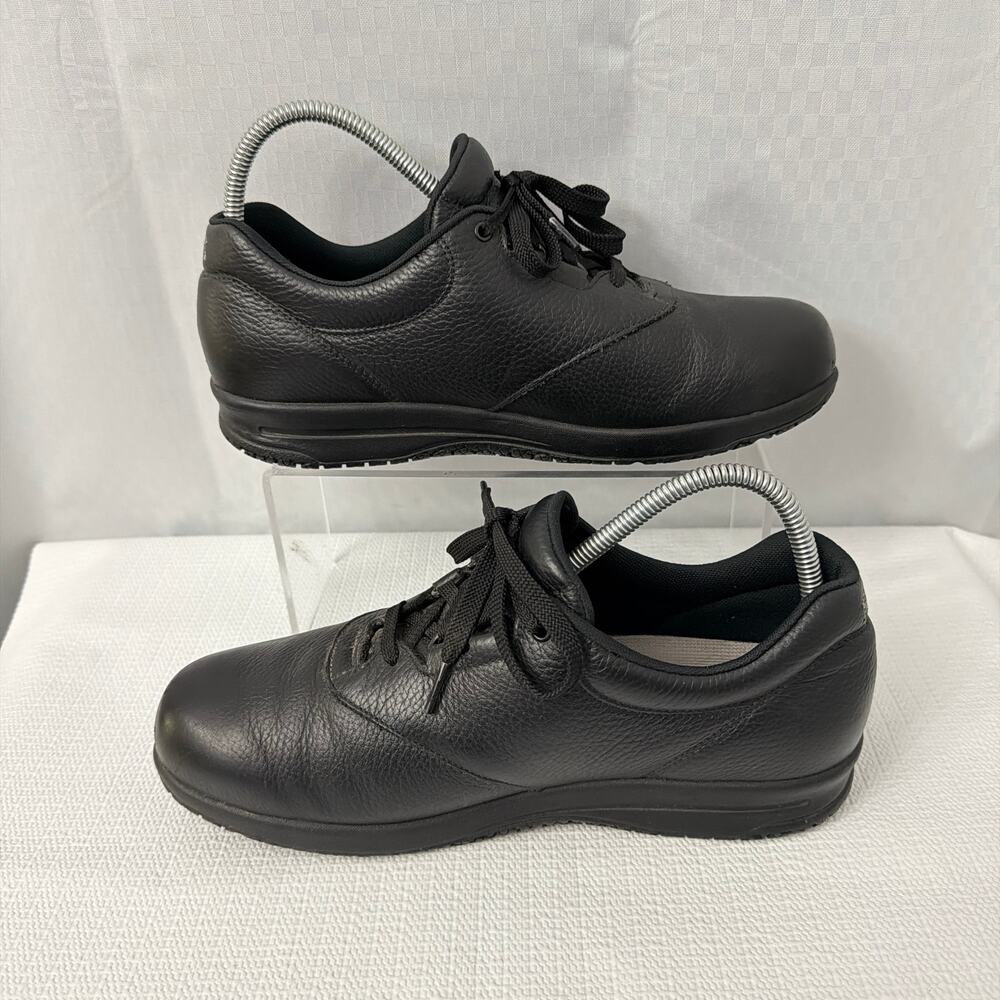 SAS Shoes Womens Size 9.5 N Liberty Comfort Slip Resistant Lace Up Black Leather - Picture 8 of 10